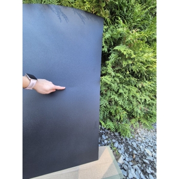 Blacha pod kominek 100x100 cm (ćwiartka)